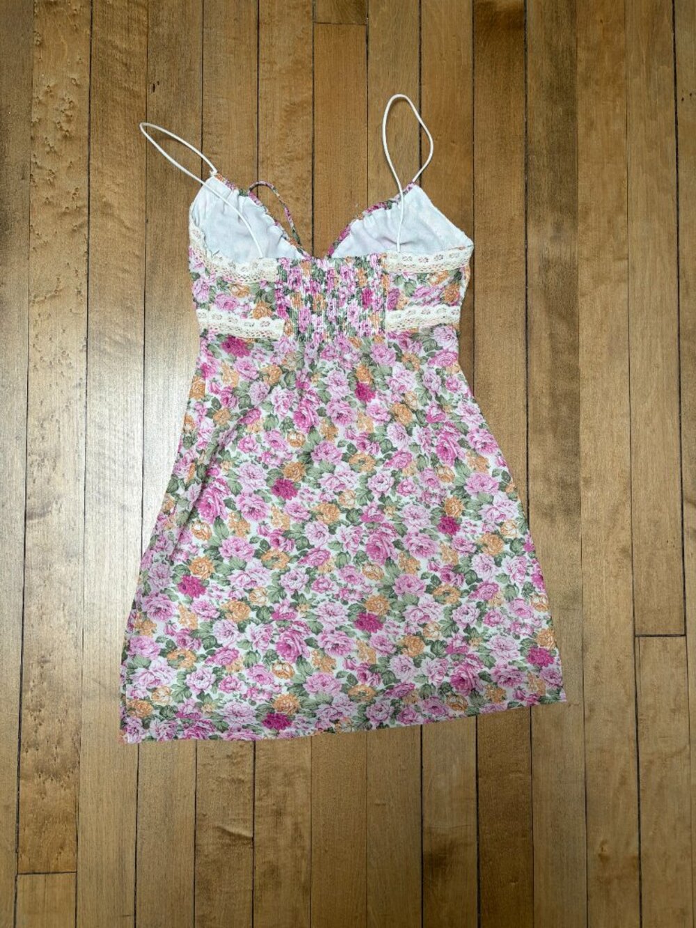 Emilee Mini Dress Pink Floral - Picture 4 of 4